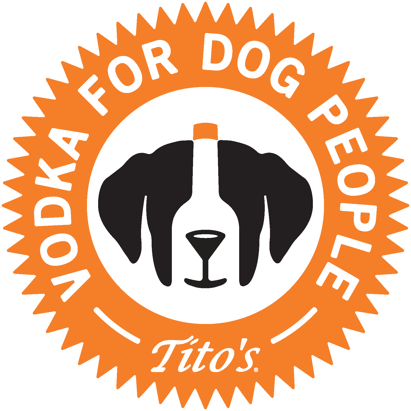 Tito's Handmade Vodka For Dog People Logo